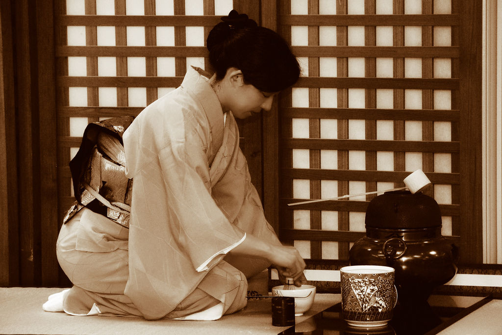 Nghệ thuật uống trà của người Nhật