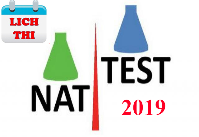 Lịch thi nat test 2019