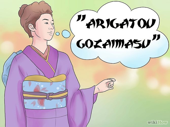 Cách nói cảm ơn trong tiếng Nhật