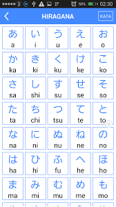 Ứng dụng học bảng chữ cái tiếng Nhật - JBenkiyo
