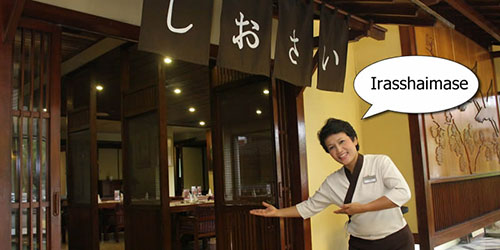 Cung cách phục vụ của người Nhật Bản tại nhà hàng