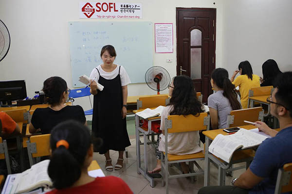 Lớp tiếng Nhật giao tiếp tại Nhật ngữ SOFL