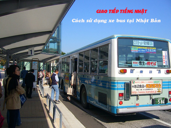 Mẫu câu giao tiếp tiếng Nhật đi trên xe Bus