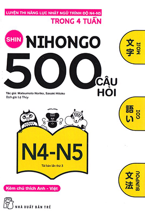 500 câu hỏi luyện thi JLPT tiếng Nhật N4 - N5