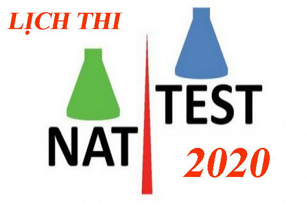 Lịch thi NAT-TEST 2020