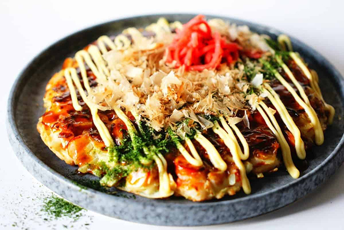 bánh xèo Okonomiyaki