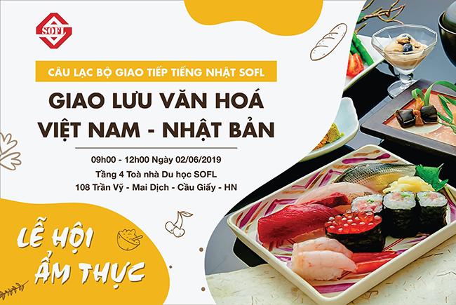 Lễ hội ẩm thực giao lưu văn hóa Việt Nam - Nhật Bản tại SOFL