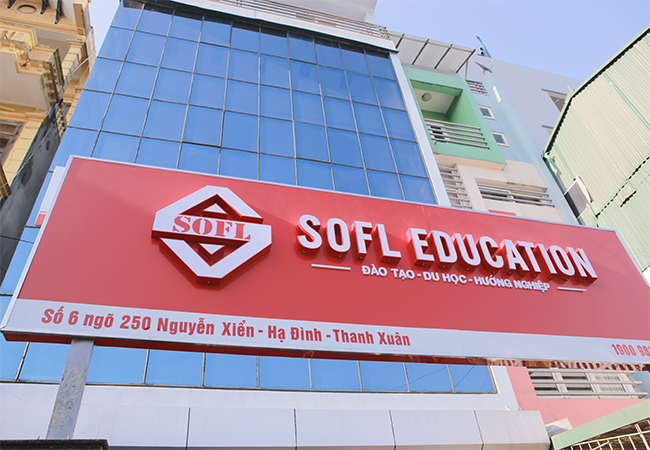SOFL - Cơ sở 3 tại số 6 ngõ 50 Nguyễn Xiển, Hà Nội